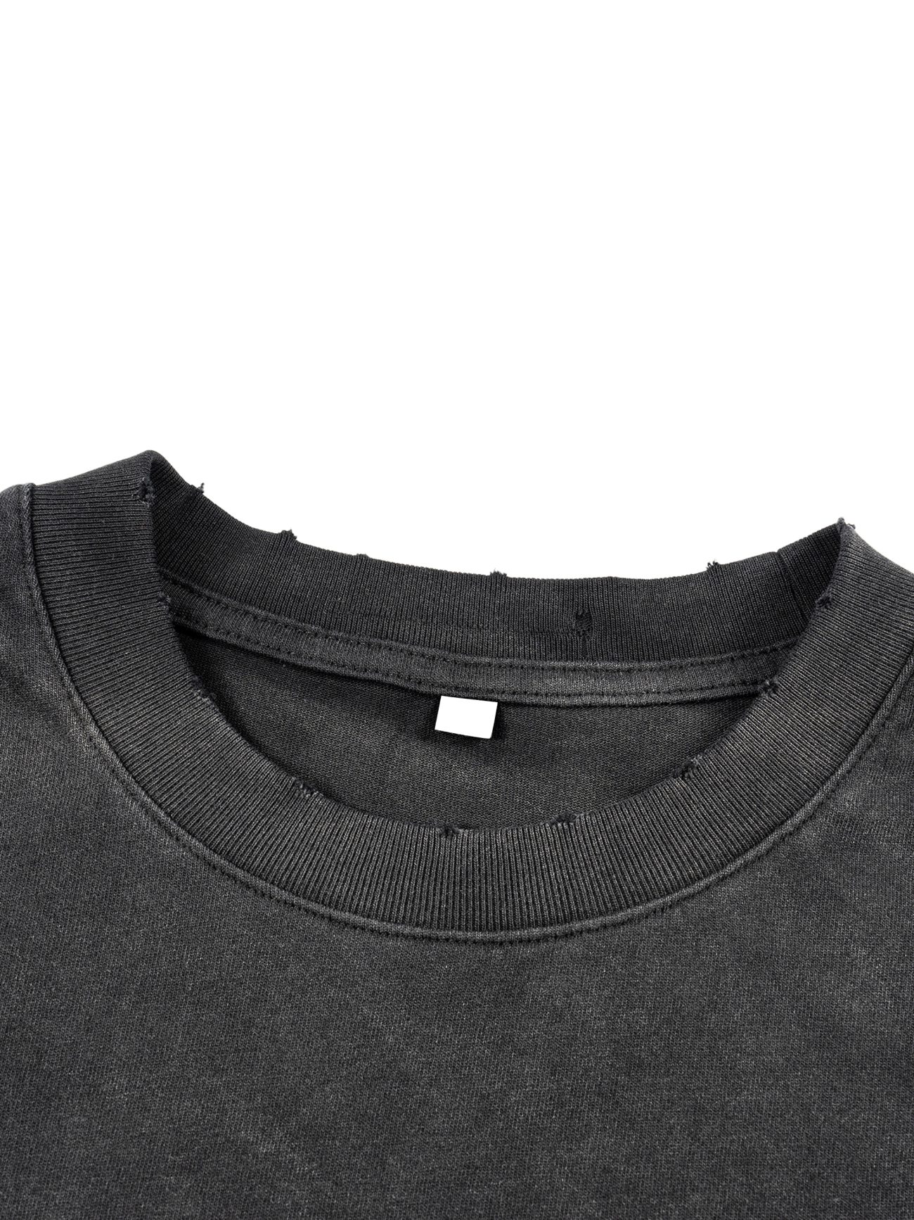 Fusion - Cade Sunfade Hand-Frayed Faux Two-Piece T-Shirt - Image 10