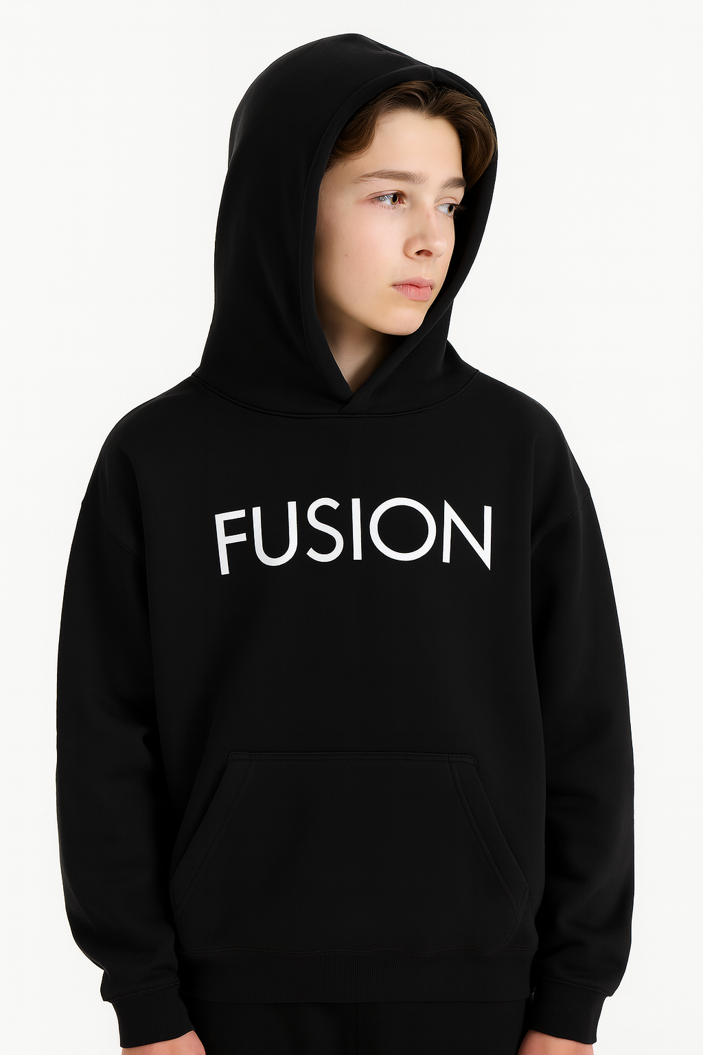 Oversize Fleeced Hoodie - Image 2