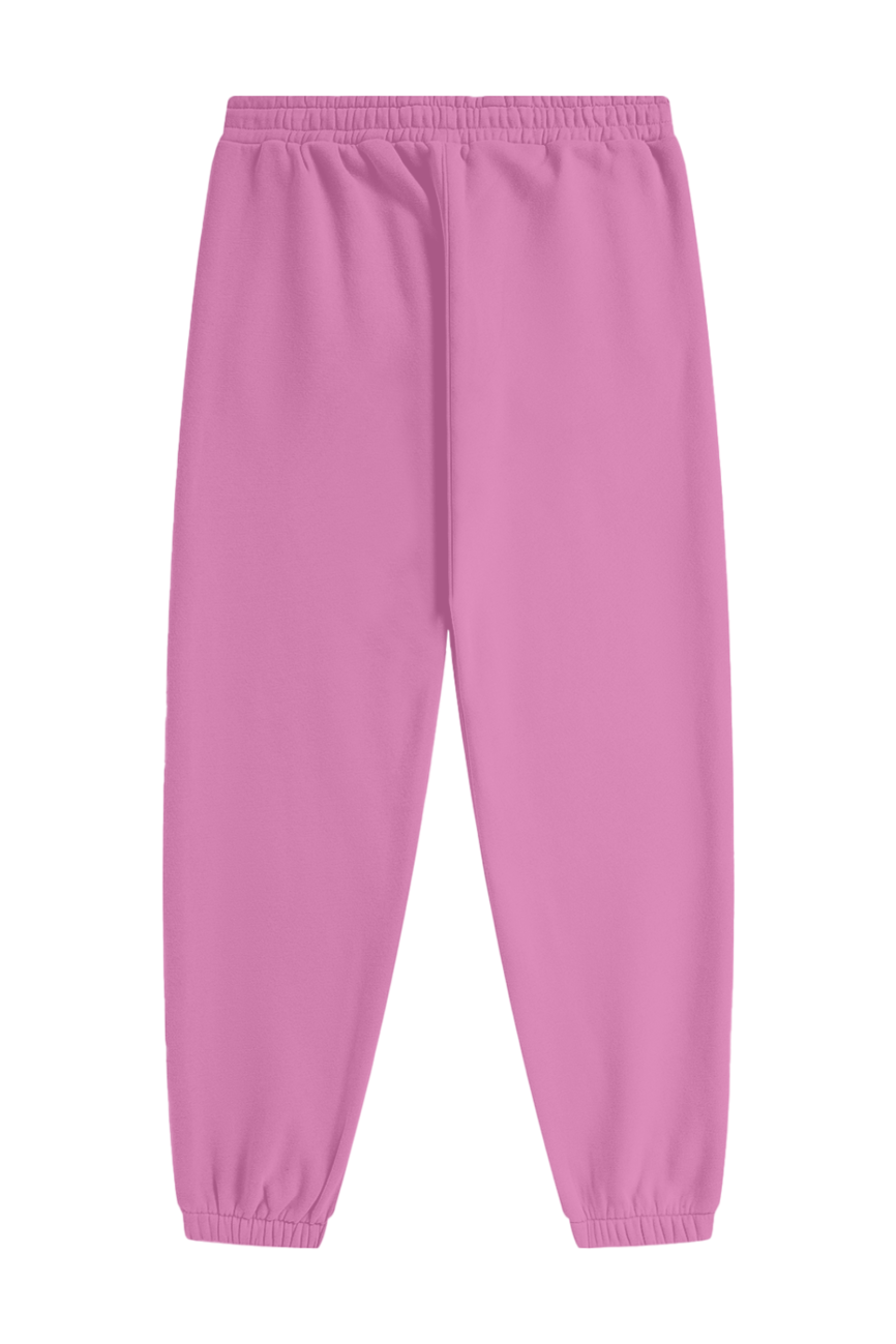 Streetwear Unisex Fleece Joggers with elastic waistband and cuffs, shown flat on a white background—an ideal choice for affordable luxury, everyday comfort, and style.