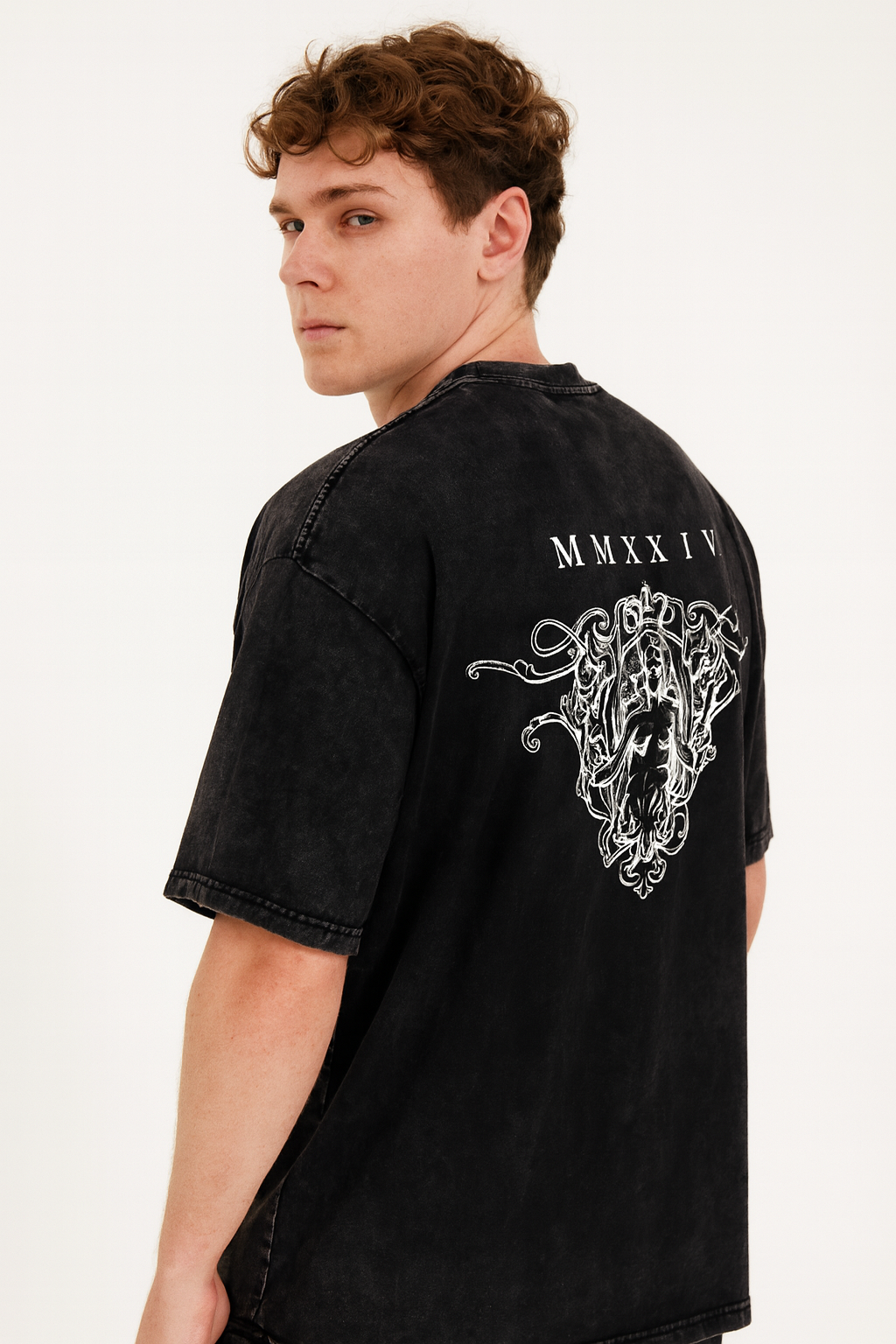Acid Wash Oversize T-Shirt - 250 GSM - Image 3