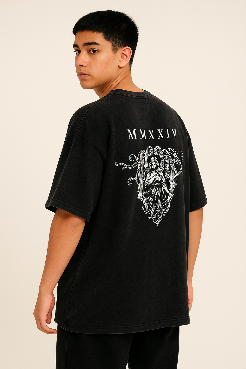 Acid Wash Oversize T-Shirt – 250 GSM