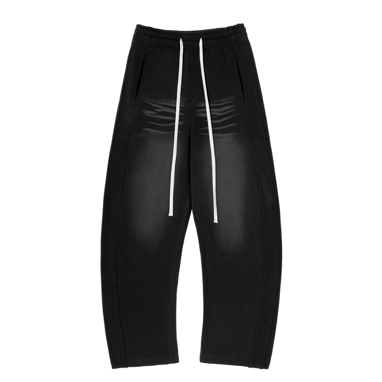 Plain Sunfade Curved Blade Fleece Sweatpants - Image 3