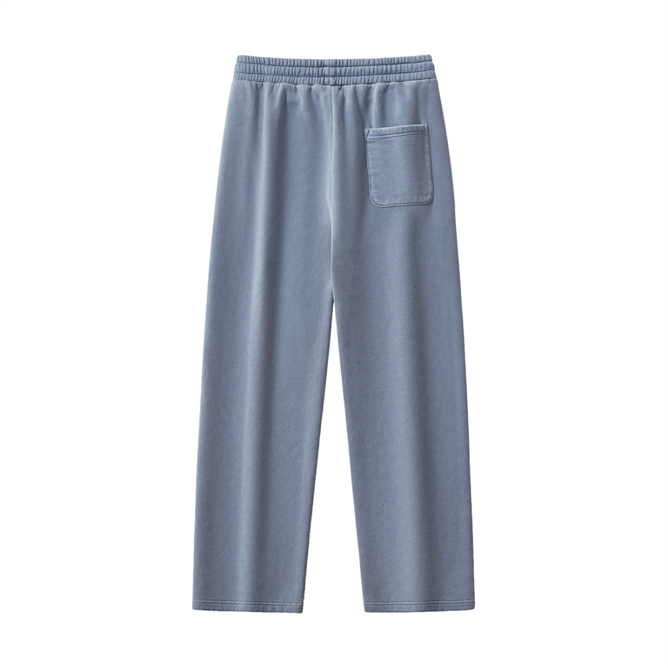 Track Suits for Men Joggers Frayed Enzyme Washed Fleece Sweatpants - Image 10