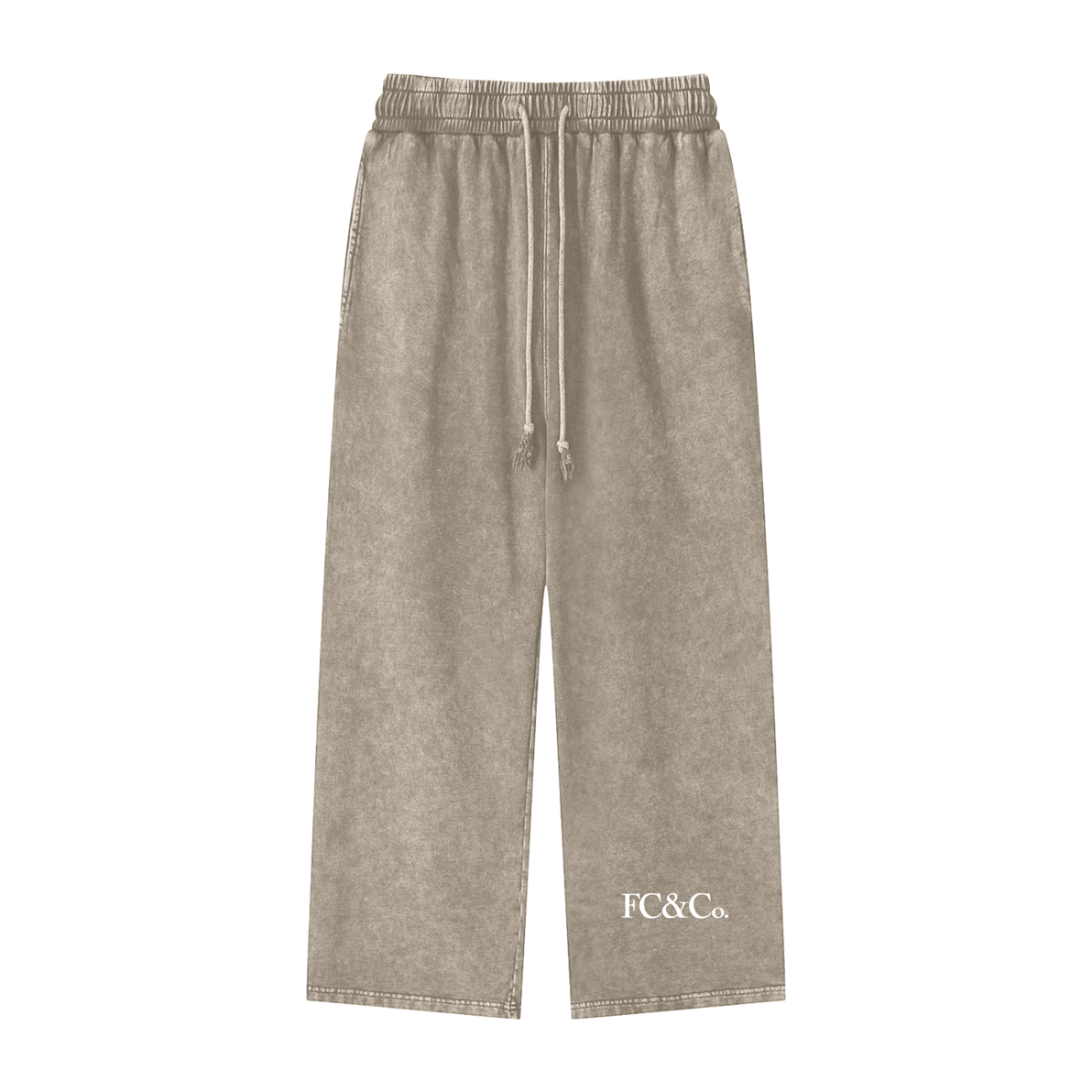 Acid Wash Straight Leg Pants - 360 GSM - Image 6