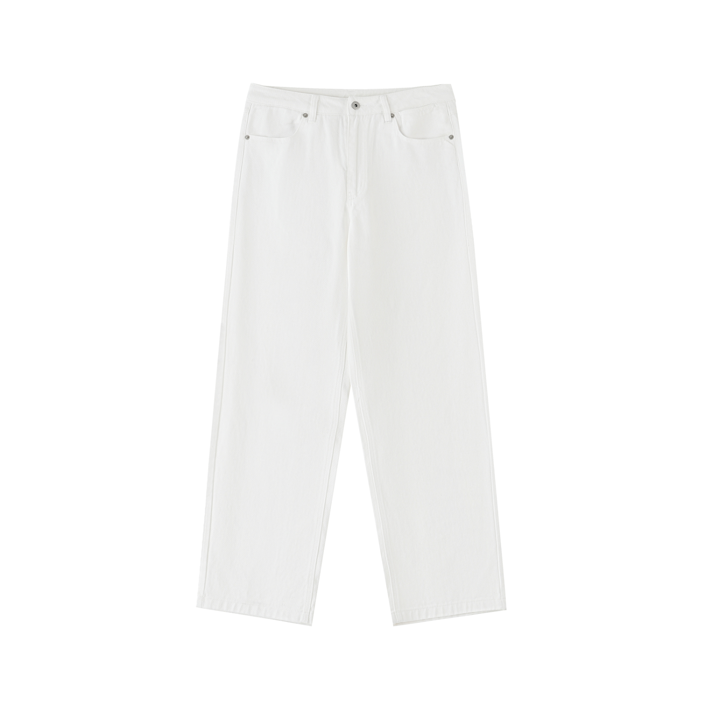 Heavyweight Cotton Straight-Leg Pants - Image 3