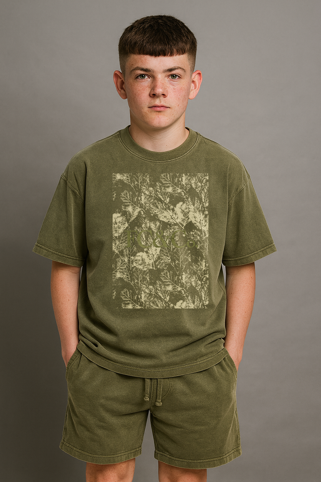 Enzyme Washed T-Shirt