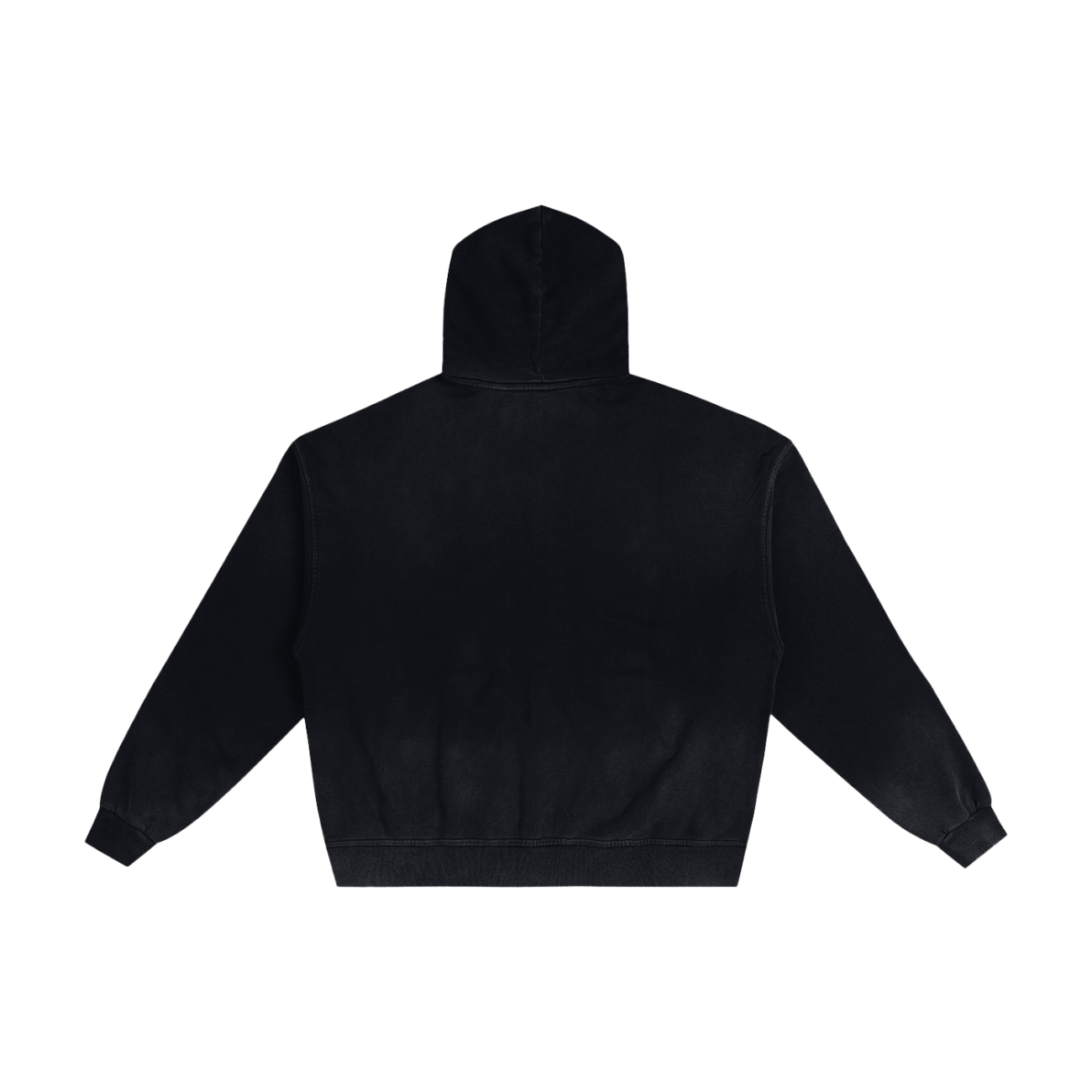 Hand-Frayed Sunfade Zip Hoodie - Image 3