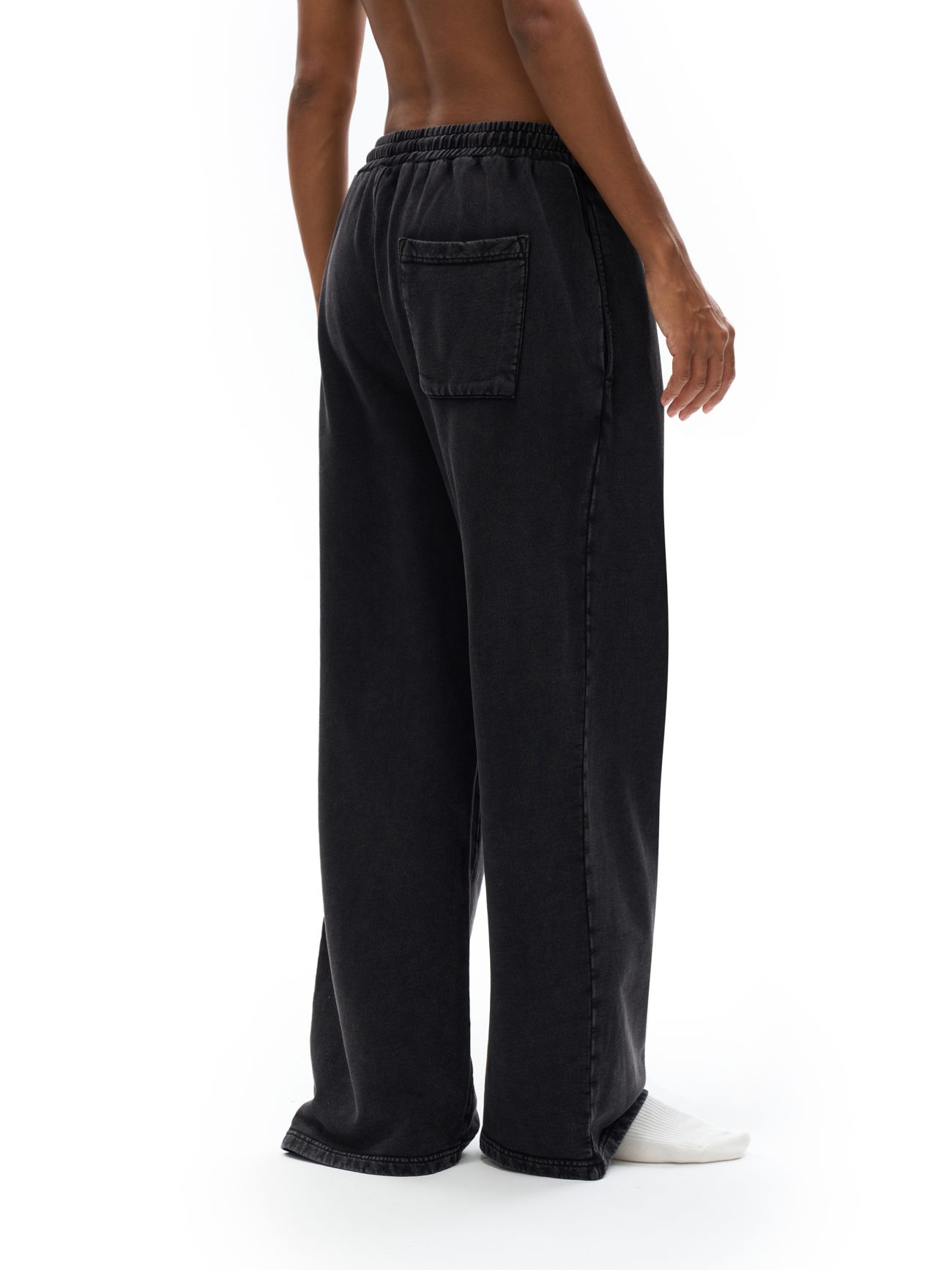 Acid Wash Straight Leg Pants - 360 GSM - Image 8