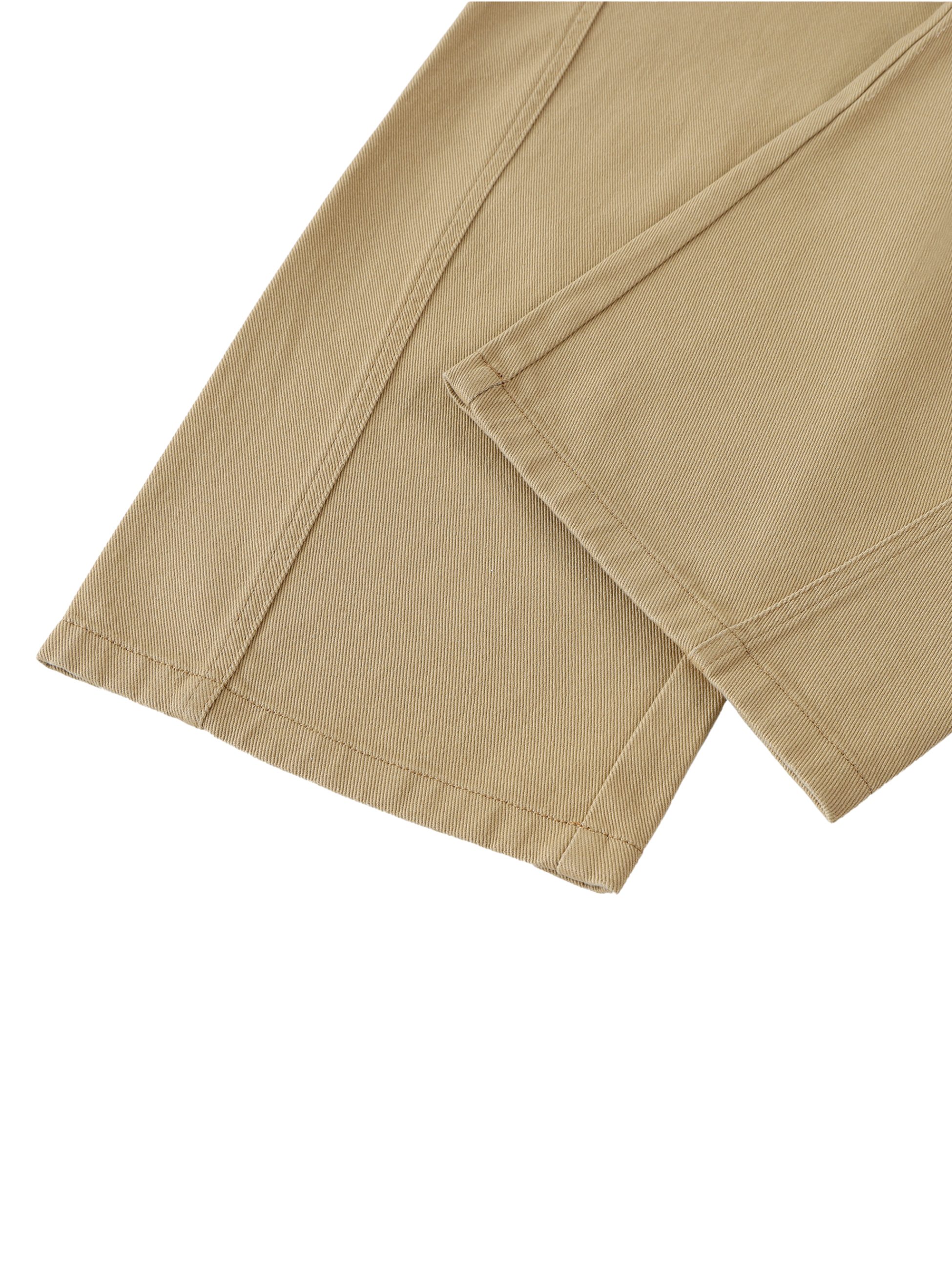 Twisted-Seam Belted Curved-Blade Pants - Image 13